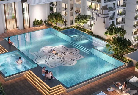 Indoor and outdoor pools